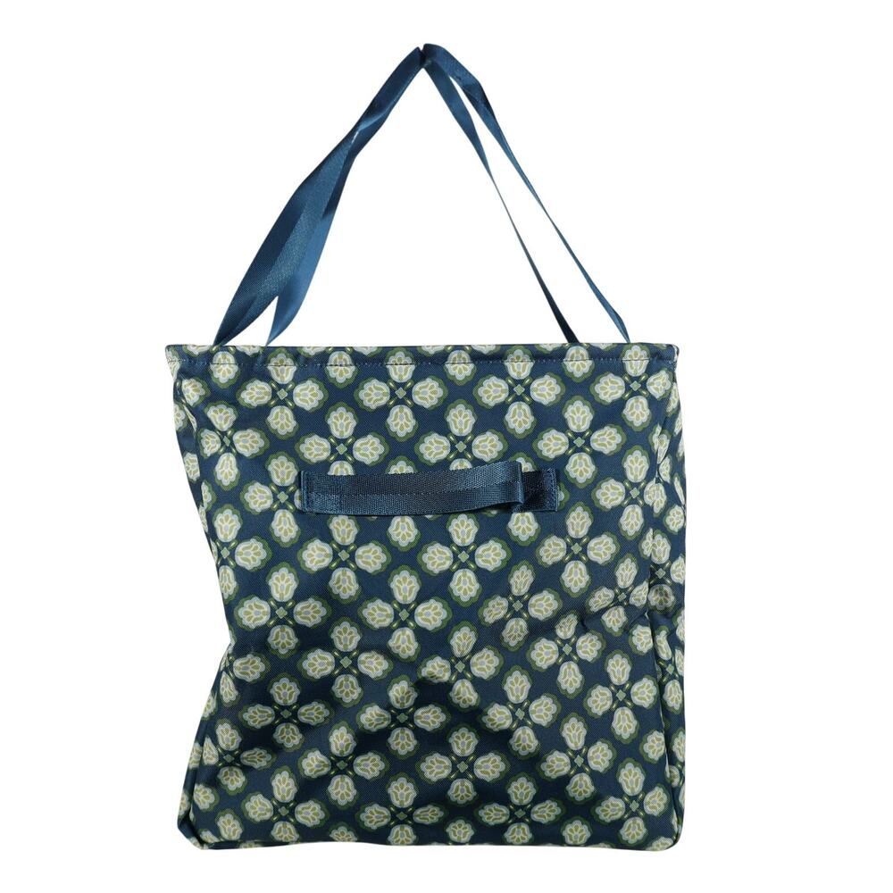 Vera Bradley Large Collapsible Storage Car Tote - Butter Cookie Medallion - NWT - Picture 4 of 6